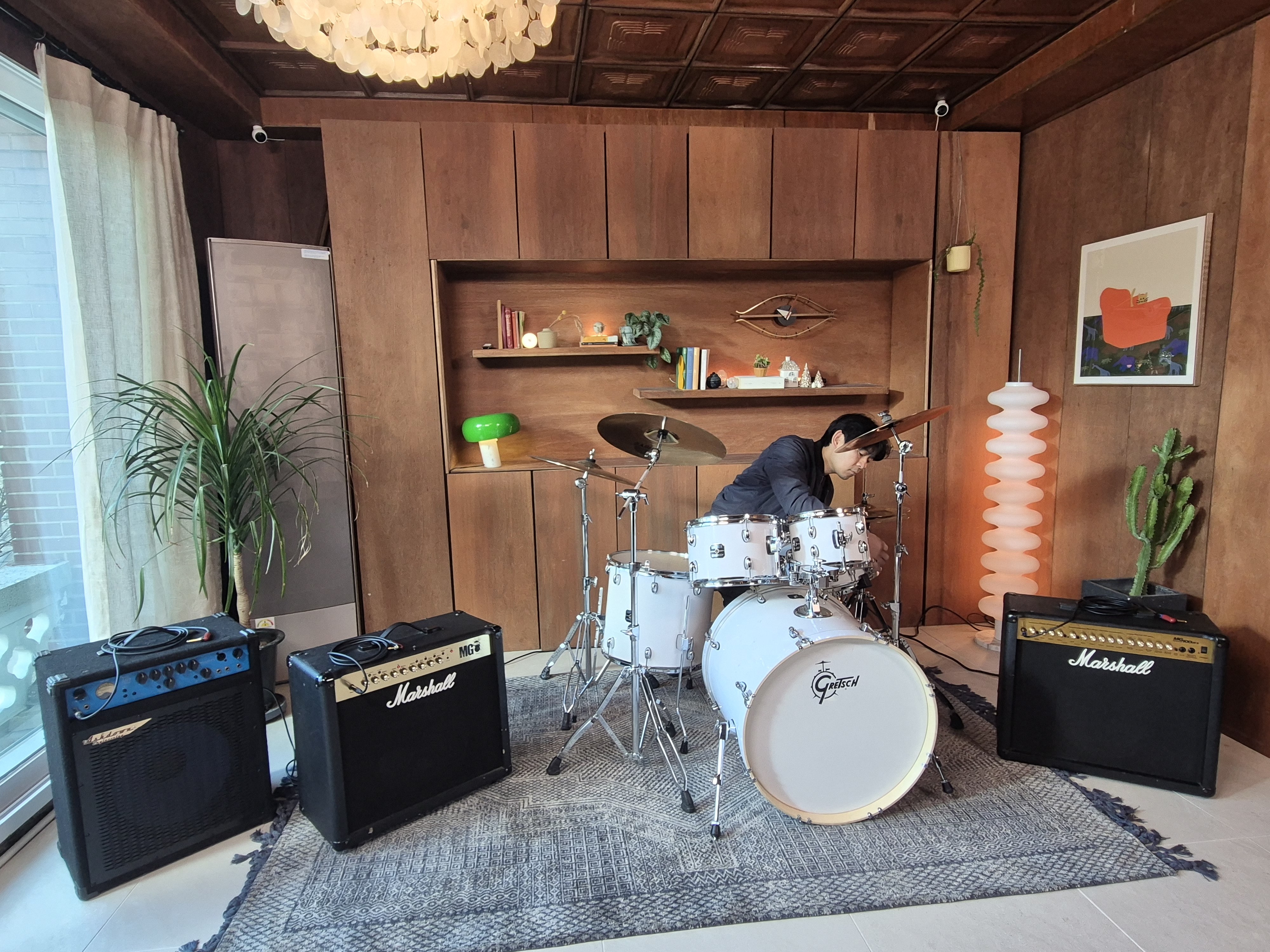 뮤직비디오 밴드악기 드럼 콤보형기타앰프 렌탈